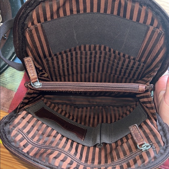 JACK GEORGES VOYAGER SMALL CONVERTIBLE BACKPACK/CROSSBODY #7133 - Picture 12 of 13